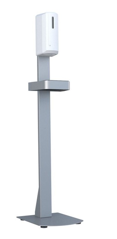 Hygienebox Standmontage, weiss, Metall/Plastik