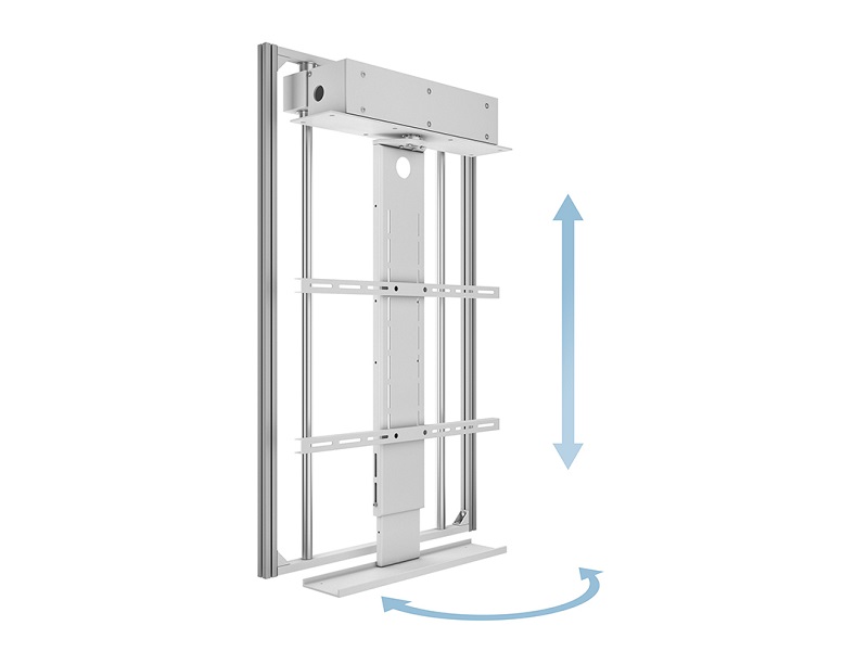 TV Deckenlift, 55-75", Funk, max 40 kg, schwarz